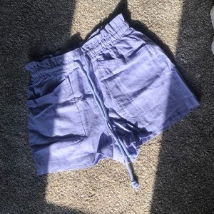 UNIVERSAL THREAD- high waisted lavender shorts